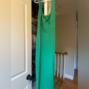 Hello Molly Maxi dress. Worn once basically brand new. Green. Size small